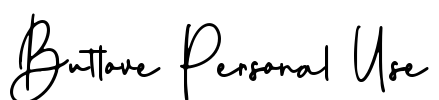 Butlove Personal Use