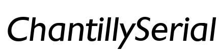 ChantillySerial