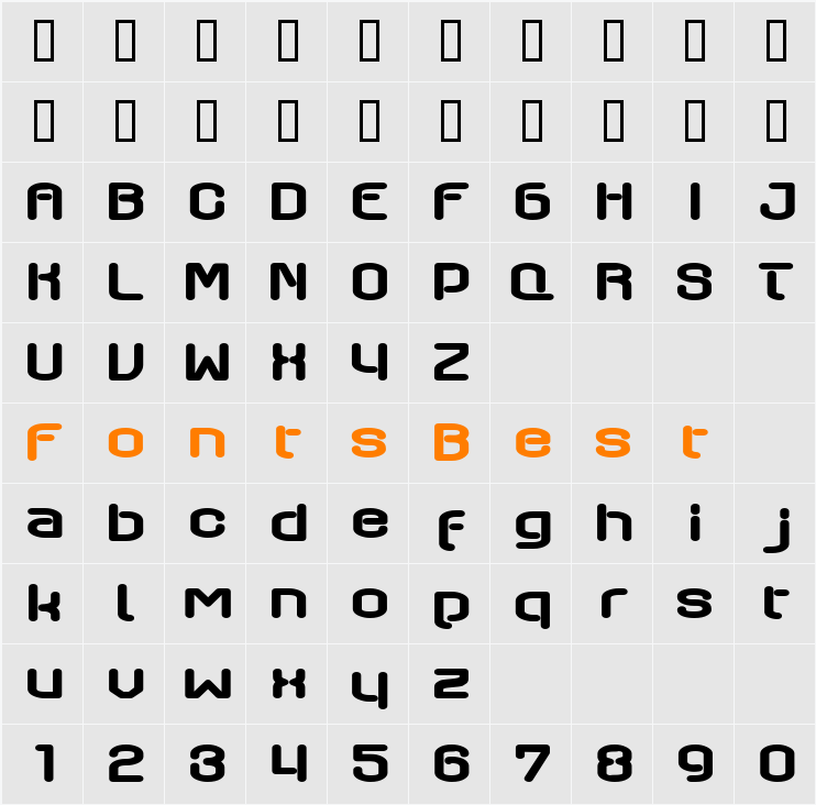 JI-Myxoma Character Map