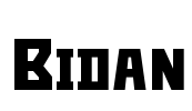 Bidan Font Image