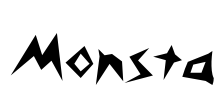 Monsta Font Image
