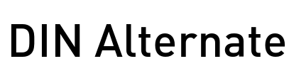 DIN Alternate