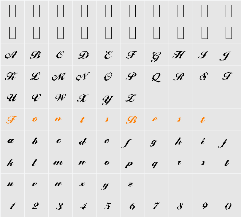 BallantinesRandom-Heavy Character Map