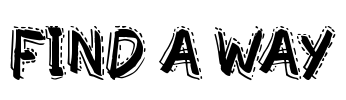 Find a Way Font Image