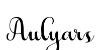 Aulyars Font Image