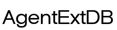 AgentExtDB Font Image