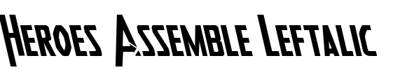 Heroes Assemble Leftalic