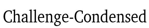 Challenge-Condensed