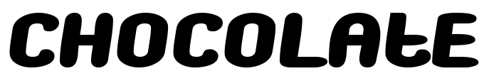 Chocolate Font Image
