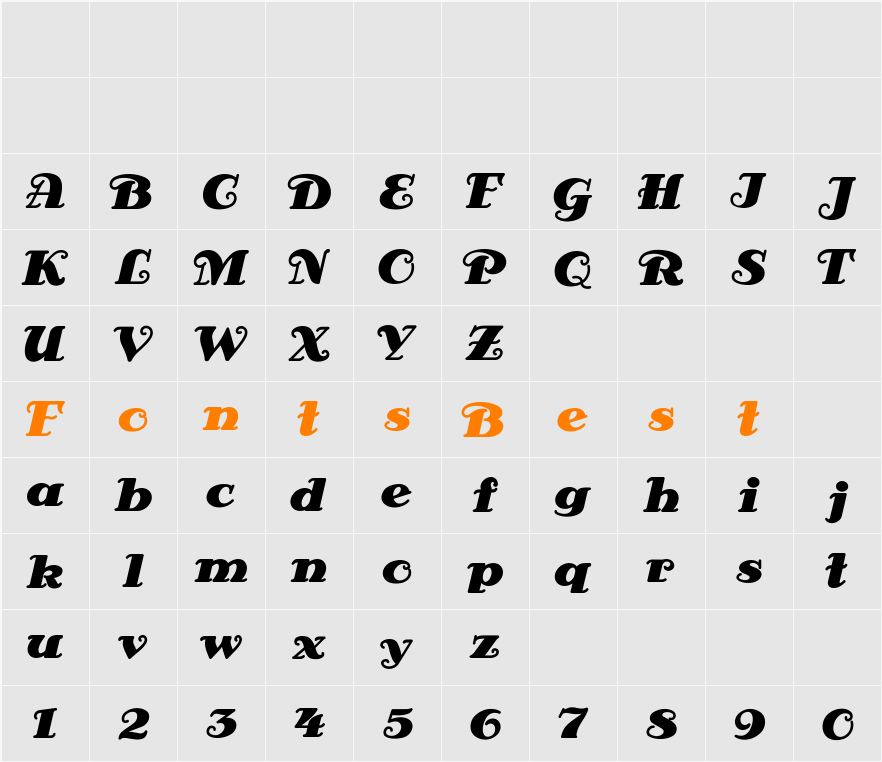 AntsyPants Character Map
