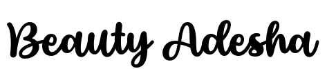Beauty Adesha Font Image