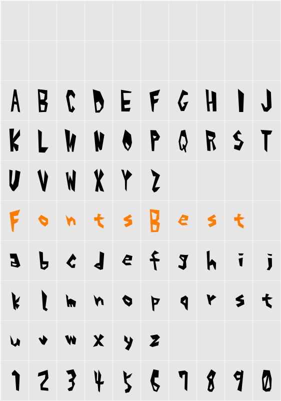 Alphabet_1 Character Map