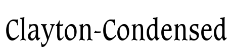 Clayton-Condensed