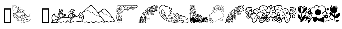 GE Springtime Font Image