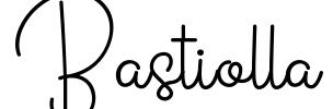 Bastiolla Font Image