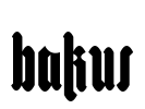 Bakus Font Image