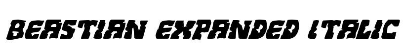 Beastian Expanded Italic