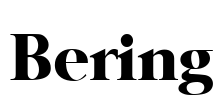 Bering Font Image