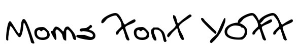 Moms Font YOFF