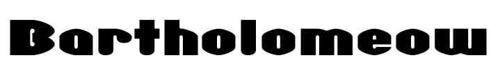 Bartholomeow Font Image