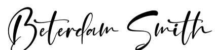 Beterdam Smith Font Image