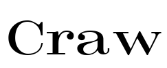 Craw Font Image