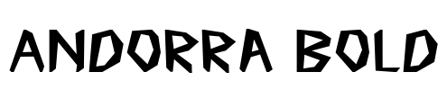 Andorra Bold Font Image