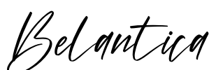 Belantica Font Image