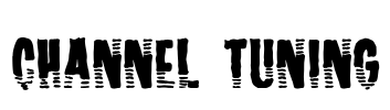 Channel Tuning Font Image