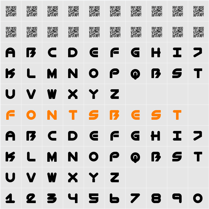 BioMetric-Chubby Character Map