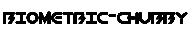 BioMetric-Chubby Font Image