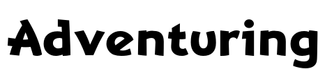 Adventuring Font Image