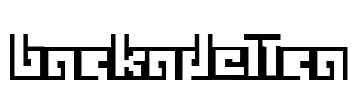 Backadelica Font Image