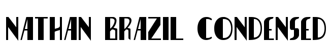 Nathan Brazil Condensed