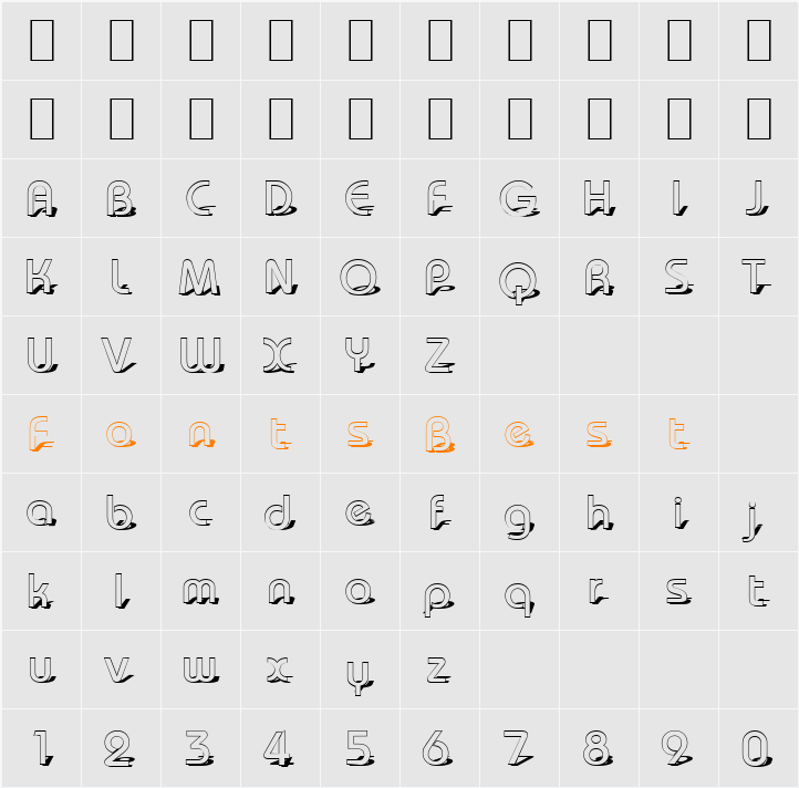 Baudot Becker Character Map