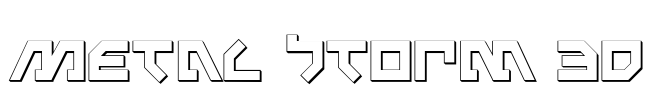 Metal Storm 3D