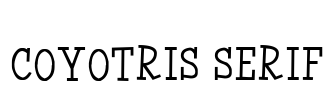 Coyotris Serif
