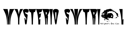 Mysterio SWTrial Font Image