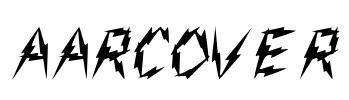 Aarcover Font Image