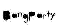 BangParty Font Image