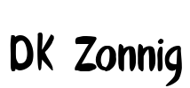 DK Zonnig Font Image