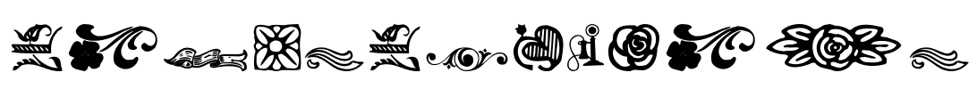 DavysDingbats Font Image