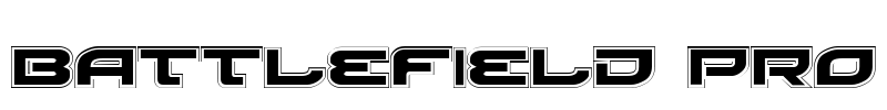 Battlefield Pro Font Image