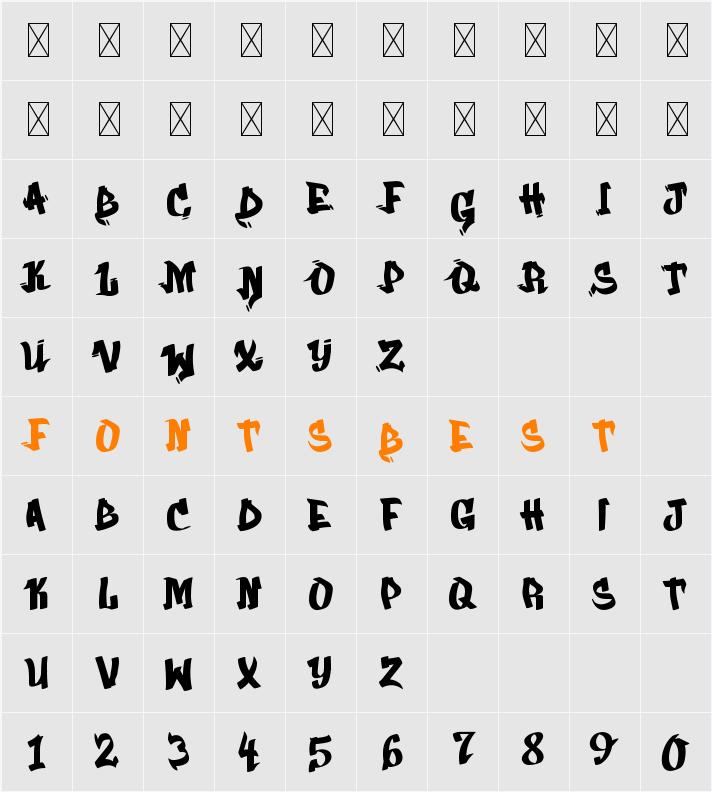 Babayaro Character Map