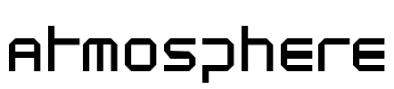 Atmosphere Font Image