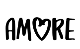Amore Font Image