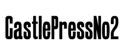 CastlePressNo2 Font Image