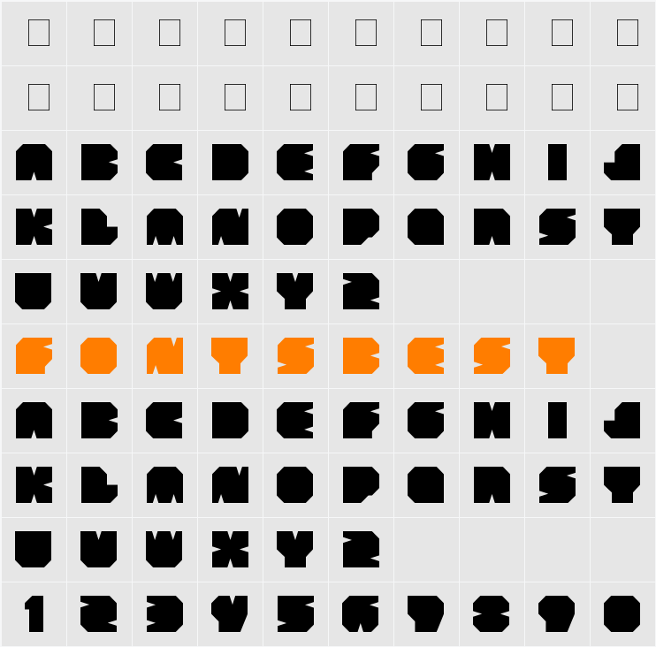 BOODAS.DE | Subtract Character Map