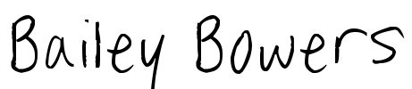 Bailey Bowers Font Image