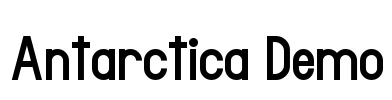 Antarctica Demo Font Image